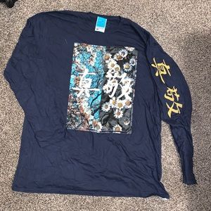 Navy blue t-shirt